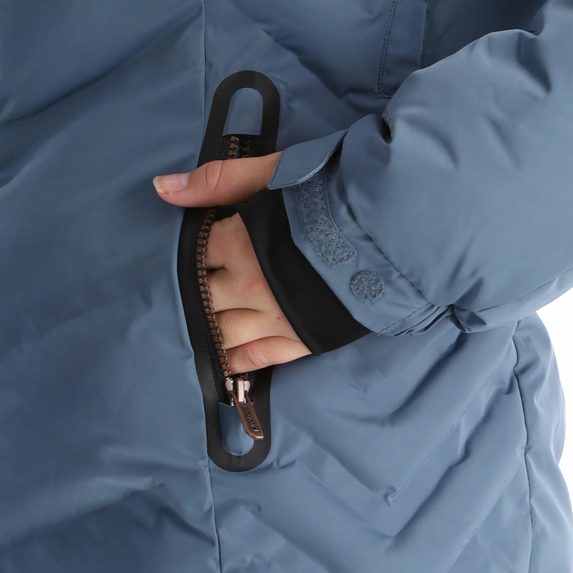 Protest, Prtartss Ski-jas Dames Manatee Blauw 14 Protest, Prtartss Ski-jas Dames Manatee Blauw - Afbeelding 12