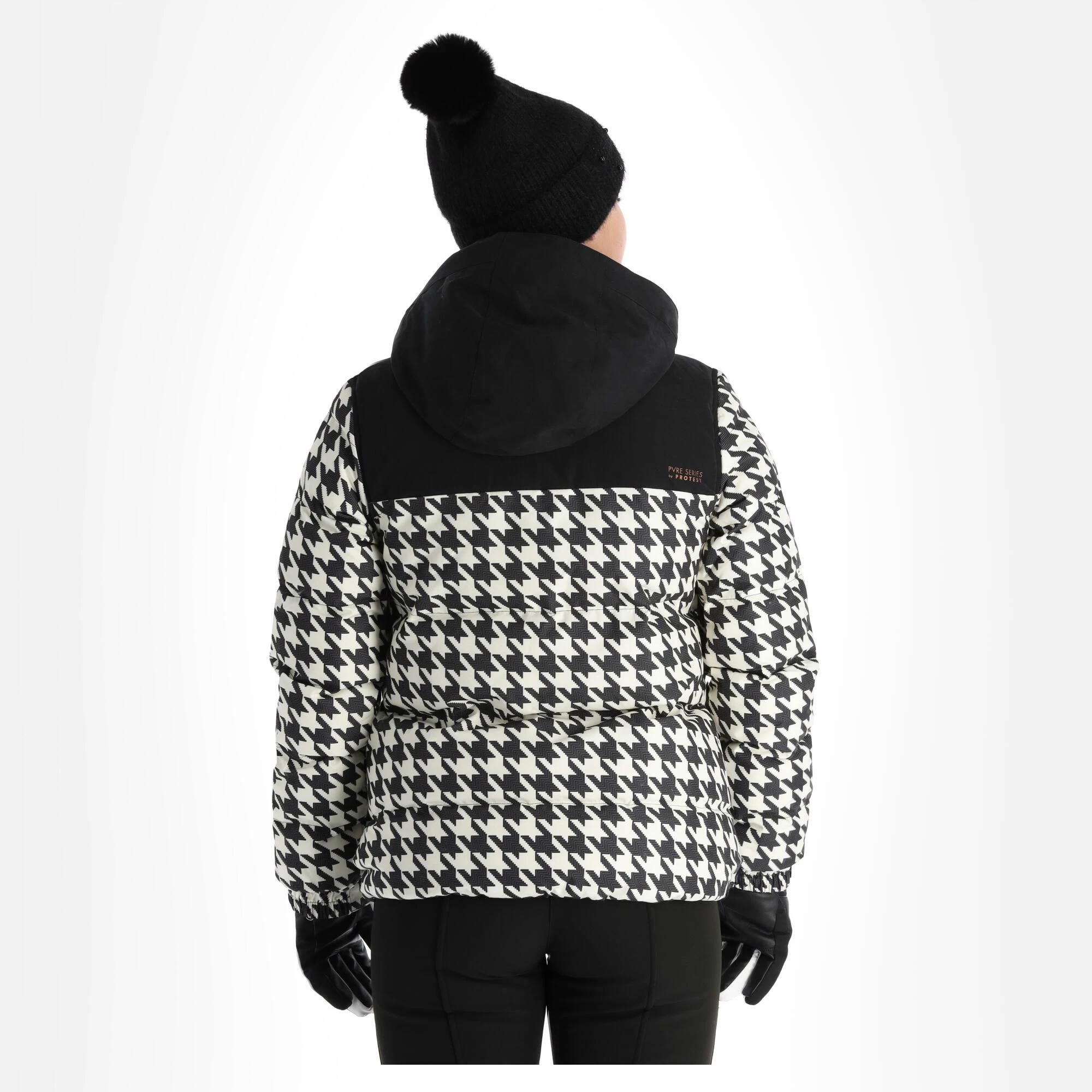 Protest, Prtbreey Ski-jas Dames True Zwart 4 Protest, Prtbreey Ski-jas Dames True Zwart - Afbeelding 2