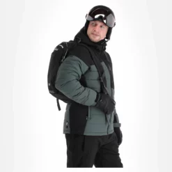 Protest, Prtmount Ski-jas Heren Hunter Groen 15 Protest, Prtmount Ski-jas Heren Hunter Groen -XUEFENG EXTREME OUTFIT protest prtmount aa jas gevoerd heren hunter groen 22prote114v2 BI 04