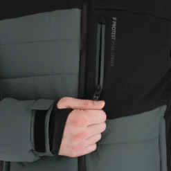 Protest, Prtmount Ski-jas Heren Hunter Groen 21 Protest, Prtmount Ski-jas Heren Hunter Groen -XUEFENG EXTREME OUTFIT protest prtmount aa jas gevoerd heren hunter groen 22prote114v2 BI 10