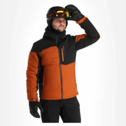 Protest, Prtmount Ski-jas Heren Umber Oranje