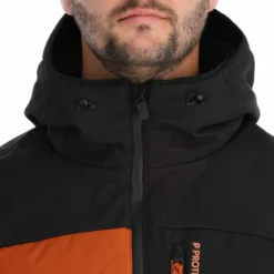 Protest, Prtmount Ski-jas Heren Umber Oranje -XUEFENG EXTREME OUTFIT protest prtmount aa jas gevoerd heren umber oranje 22prote114v3 BI 07