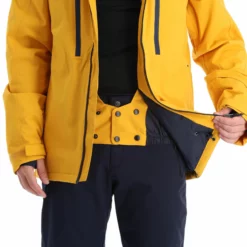 Protest, Prttimo Ski-jas Heren Dark Geel -XUEFENG EXTREME OUTFIT protest prttimo aa jas gevoerd heren dark geel 22prote113v4 BI 07