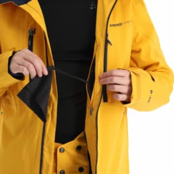 Protest, Prttimo Ski-jas Heren Dark Geel -XUEFENG EXTREME OUTFIT protest prttimo aa jas gevoerd heren dark geel 22prote113v4 BI 09