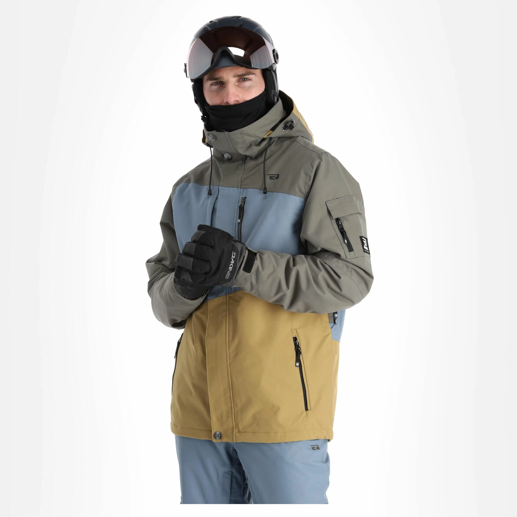 Rehall, Anchor-R Ski-jas Heren Antique Bronze Bruin 5 Rehall, Anchor-R Ski-jas Heren Antique Bronze Bruin - Afbeelding 3