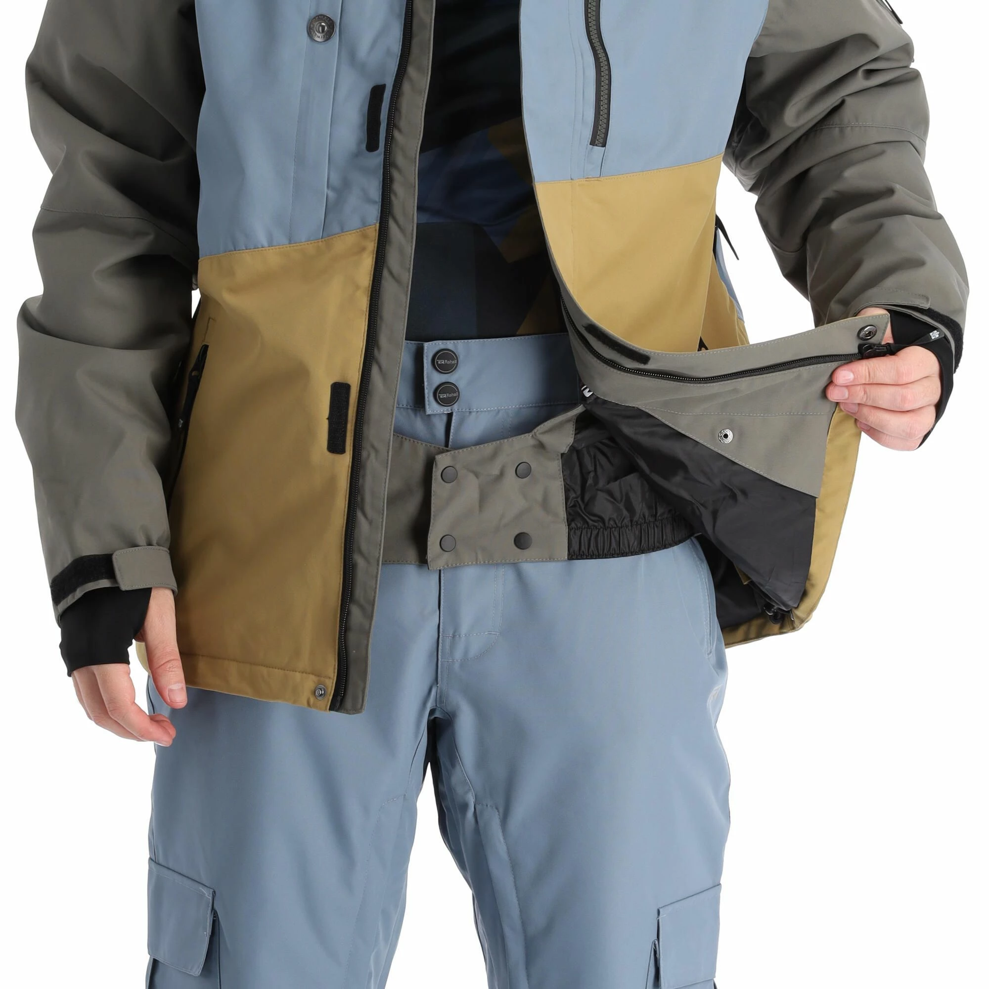 Rehall, Anchor-R Ski-jas Heren Antique Bronze Bruin 10 Rehall, Anchor-R Ski-jas Heren Antique Bronze Bruin - Afbeelding 8