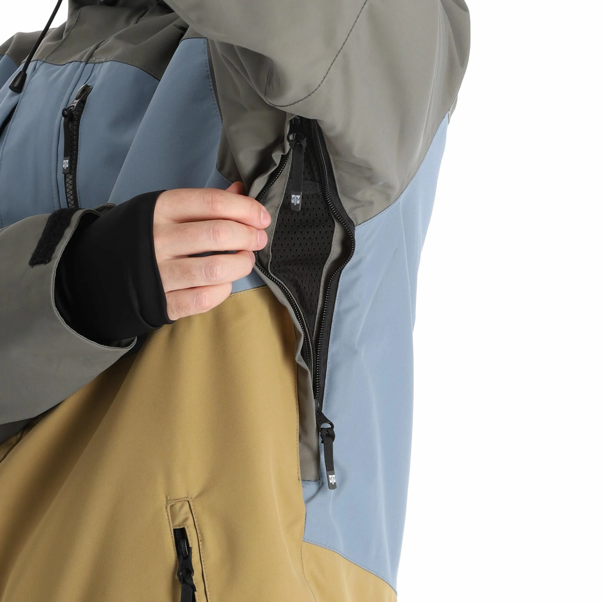 Rehall, Anchor-R Ski-jas Heren Antique Bronze Bruin 11 Rehall, Anchor-R Ski-jas Heren Antique Bronze Bruin - Afbeelding 9