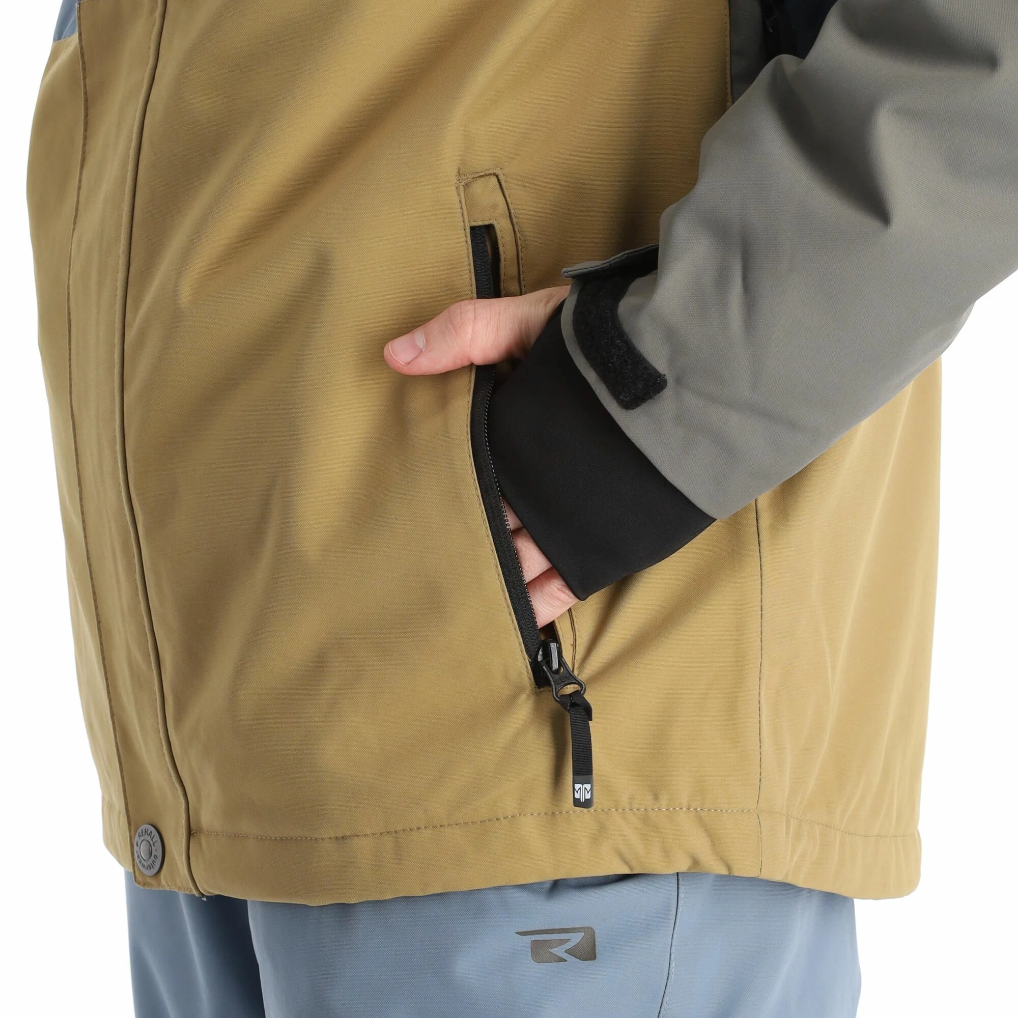 Rehall, Anchor-R Ski-jas Heren Antique Bronze Bruin 14 Rehall, Anchor-R Ski-jas Heren Antique Bronze Bruin - Afbeelding 12