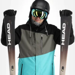 Rehall, Anchor-R Ski-jas Heren Aqua Blauw -XUEFENG EXTREME OUTFIT rehall anchor r aa jas gevoerd heren aqua blauw 22rehal105v3 BI 05