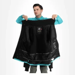 Rehall, Anchor-R Ski-jas Heren Aqua Blauw -XUEFENG EXTREME OUTFIT rehall anchor r aa jas gevoerd heren aqua blauw 22rehal105v3 BI 06