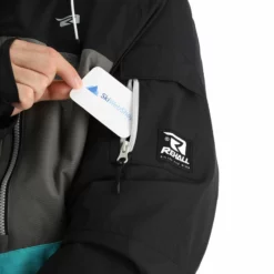 Rehall, Anchor-R Ski-jas Heren Aqua Blauw -XUEFENG EXTREME OUTFIT rehall anchor r aa jas gevoerd heren aqua blauw 22rehal105v3 BI 08