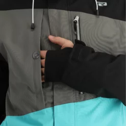 Rehall, Anchor-R Ski-jas Heren Aqua Blauw -XUEFENG EXTREME OUTFIT rehall anchor r aa jas gevoerd heren aqua blauw 22rehal105v3 BI 12