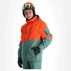 Rehall, Anchor-R Ski-jas Heren Cherry Tomato Rood -XUEFENG EXTREME OUTFIT rehall anchor r aa jas gevoerd heren cherry tomato rood 22rehal105v2 BI 04