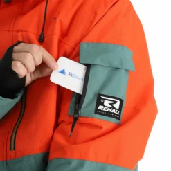 Rehall, Anchor-R Ski-jas Heren Cherry Tomato Rood -XUEFENG EXTREME OUTFIT rehall anchor r aa jas gevoerd heren cherry tomato rood 22rehal105v2 BI 08