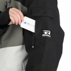 Rehall, Anchor-R Ski-jas Heren Storm Grijs -XUEFENG EXTREME OUTFIT rehall anchor r aa jas gevoerd heren storm grijs 22rehal105v1 BI 07