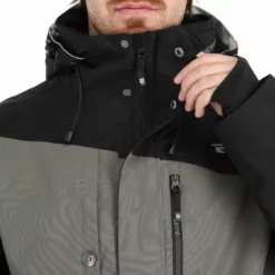 Rehall, Anchor-R Ski-jas Heren Storm Grijs -XUEFENG EXTREME OUTFIT rehall anchor r aa jas gevoerd heren storm grijs 22rehal105v1 BI 12