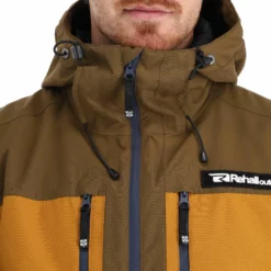 Rehall, Bud-R Ski-jas Heren Dessert Palm Bruin -XUEFENG EXTREME OUTFIT rehall bud r aa jas gevoerd heren dessert palm bruin 22rehal104v3 BI 10