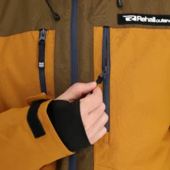 Rehall, Bud-R Ski-jas Heren Dessert Palm Bruin -XUEFENG EXTREME OUTFIT rehall bud r aa jas gevoerd heren dessert palm bruin 22rehal104v3 BI 11