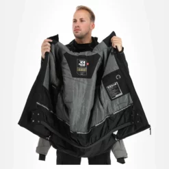 Rehall, Bud-R Ski-jas Heren Gunmetal Grijs -XUEFENG EXTREME OUTFIT rehall bud r aa jas gevoerd heren gunmetal grijs 22rehal104v2 BI 06