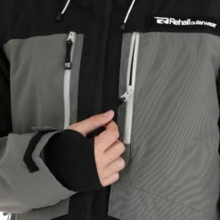 Rehall, Bud-R Ski-jas Heren Gunmetal Grijs -XUEFENG EXTREME OUTFIT rehall bud r aa jas gevoerd heren gunmetal grijs 22rehal104v2 BI 10