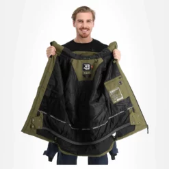 Rehall, Bud-R Ski-jas Heren Olive Night Groen 20 Rehall, Bud-R Ski-jas Heren Olive Night Groen -XUEFENG EXTREME OUTFIT rehall bud r aa jas gevoerd heren olive night groen 22rehal104v1 BI 06