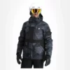 Rehall, Coors-R Ski-jas Heren Camo Zwart -XUEFENG EXTREME OUTFIT rehall coors r aa jas gevoerd heren camo zwart 22rehal107v1 BI 02