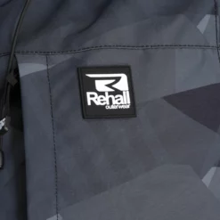 Rehall, Coors-R Ski-jas Heren Camo Zwart -XUEFENG EXTREME OUTFIT rehall coors r aa jas gevoerd heren camo zwart 22rehal107v1 BI 15