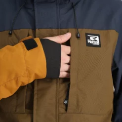 Rehall, Coors-R Ski-jas Heren Navy Blauw -XUEFENG EXTREME OUTFIT rehall coors r aa jas gevoerd heren navy blauw 22rehal107v2 BI 13