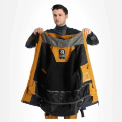 Rehall, Cream-R Ski-jas Heren Cathay Spice Bruin -XUEFENG EXTREME OUTFIT rehall cream r aa jas gevoerd heren cathay spice bruin 22rehal102v6 BI 06