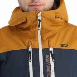 Rehall, Cream-R Ski-jas Heren Cathay Spice Bruin -XUEFENG EXTREME OUTFIT rehall cream r aa jas gevoerd heren cathay spice bruin 22rehal102v6 BI 07