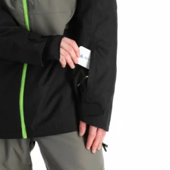 Rehall, Cream-R Ski-jas Heren Gunmetal Grijs -XUEFENG EXTREME OUTFIT rehall cream r aa jas gevoerd heren gunmetal grijs 22rehal102v1 BI 08