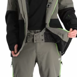 Rehall, Cream-R Ski-jas Heren Gunmetal Grijs -XUEFENG EXTREME OUTFIT rehall cream r aa jas gevoerd heren gunmetal grijs 22rehal102v1 BI 09