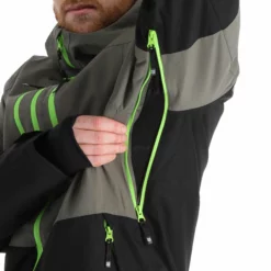 Rehall, Cream-R Ski-jas Heren Gunmetal Grijs -XUEFENG EXTREME OUTFIT rehall cream r aa jas gevoerd heren gunmetal grijs 22rehal102v1 BI 10