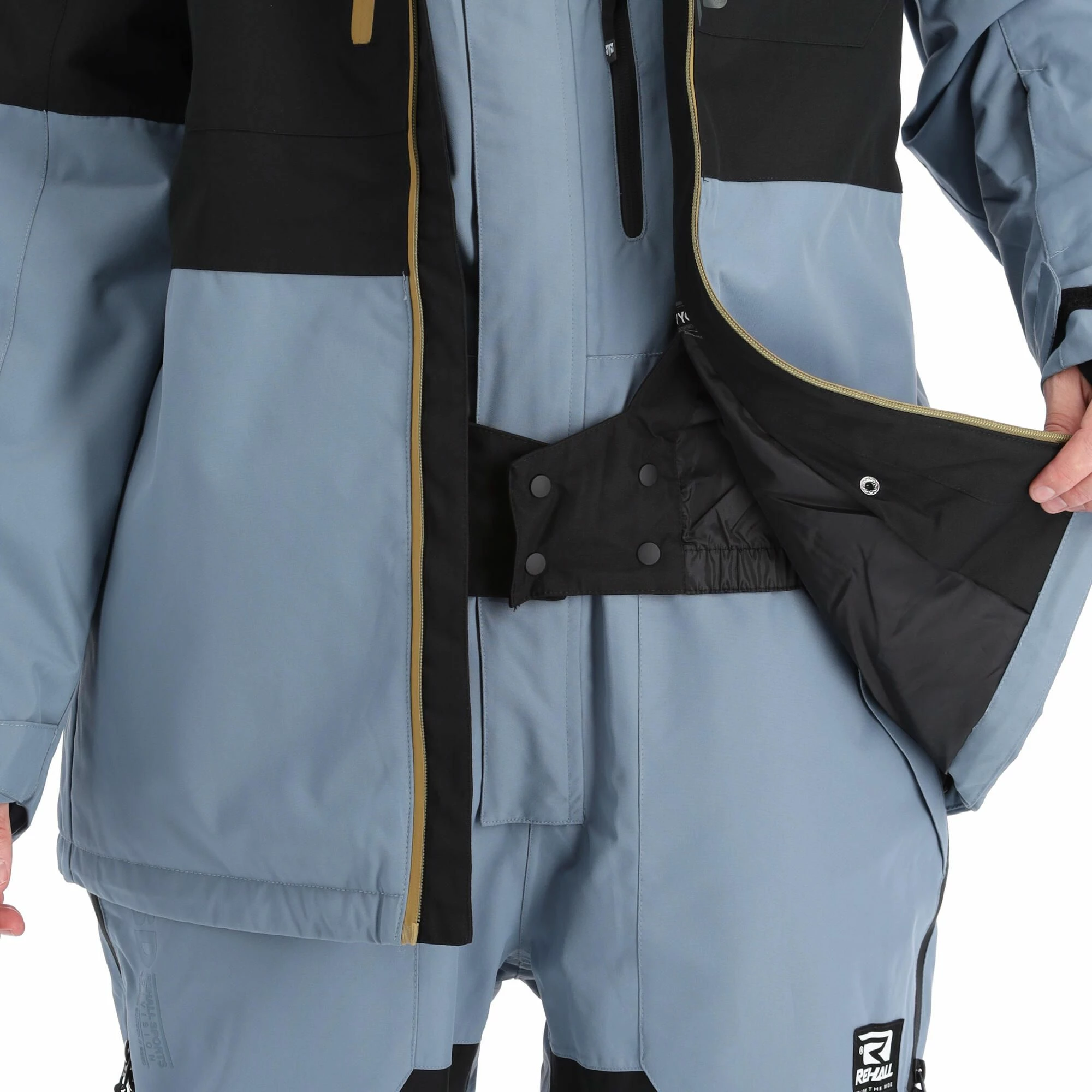 Rehall, Cream-R Ski-jas Heren Mirage Blauw 8 Rehall, Cream-R Ski-jas Heren Mirage Blauw - Afbeelding 6