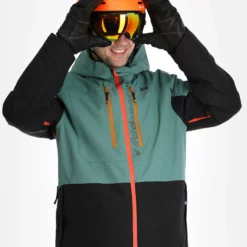 Rehall, Cream-R Ski-jas Heren Spruce Blauw -XUEFENG EXTREME OUTFIT rehall cream r aa jas gevoerd heren spruce blauw 22rehal102v5 BI 05