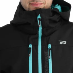 Rehall, Cream-R Ski-jas Heren Zwart -XUEFENG EXTREME OUTFIT rehall cream r aa jas gevoerd heren zwart 22rehal102v2 BI 07