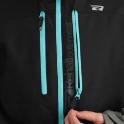 Rehall, Cream-R Ski-jas Heren Zwart -XUEFENG EXTREME OUTFIT rehall cream r aa jas gevoerd heren zwart 22rehal102v2 BI 11