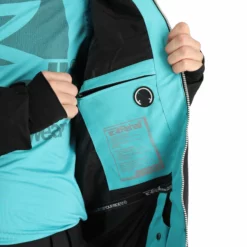 Rehall, Dragon-R Ski-jas Heren Aqua Blauw -XUEFENG EXTREME OUTFIT rehall dragon r aa jas gevoerd heren aqua blauw 22rehal101v4 BI 12