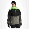 Rehall, Dragon-R Ski-jas Heren Brite Groen -XUEFENG EXTREME OUTFIT rehall dragon r aa jas gevoerd heren brite groen 22rehal101v2 BI 02