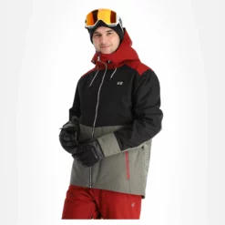Rehall, Dragon-R Ski-jas Heren Burgundy Rood -XUEFENG EXTREME OUTFIT rehall dragon r aa jas gevoerd heren burgundy rood 22rehal101v1 BI 04