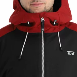 Rehall, Dragon-R Ski-jas Heren Burgundy Rood -XUEFENG EXTREME OUTFIT rehall dragon r aa jas gevoerd heren burgundy rood 22rehal101v1 BI 07