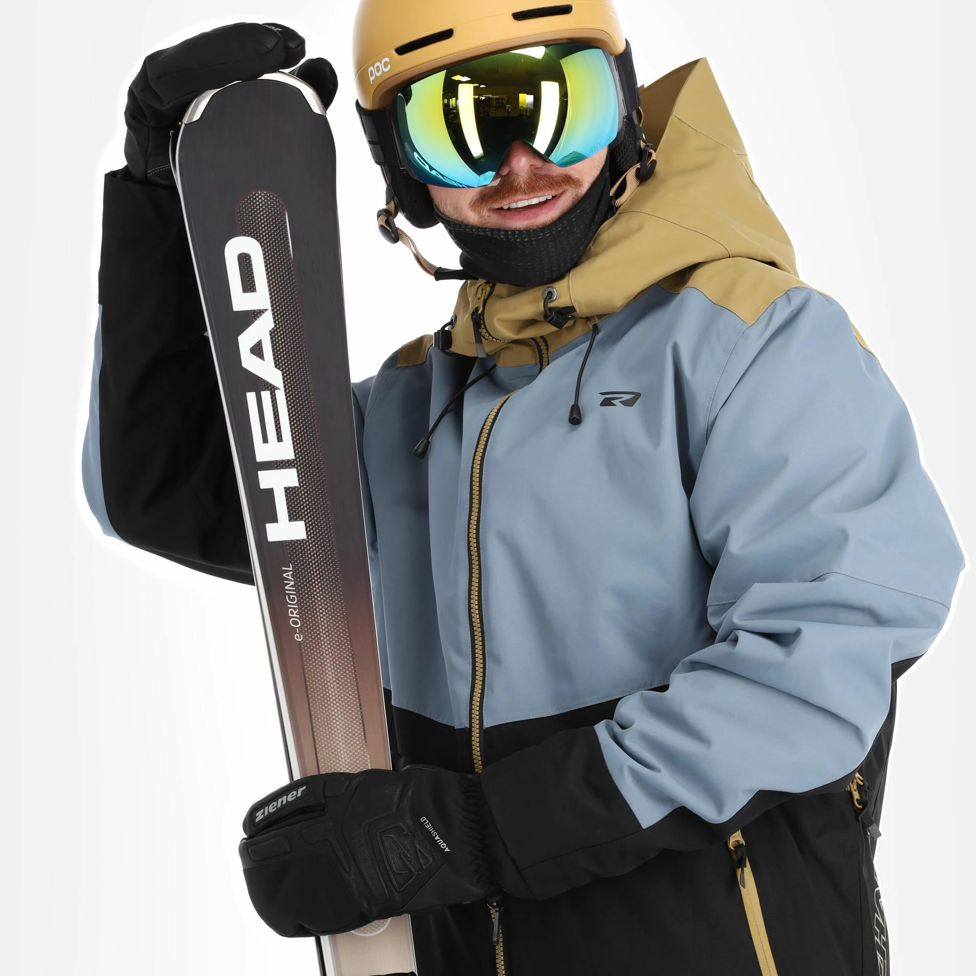 Rehall, Dragon-R Ski-jas Heren Mirage Blauw 6 Rehall, Dragon-R Ski-jas Heren Mirage Blauw - Afbeelding 4