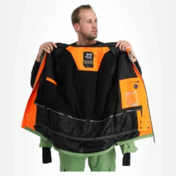 Rehall, Dragon-R Ski-jas Heren Neon Oranje -XUEFENG EXTREME OUTFIT rehall dragon r aa jas gevoerd heren neon oranje 22rehal101v5 BI 06