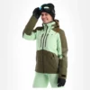 Rehall, Elly-R Ski-jas Dames Pastel Groen -XUEFENG EXTREME OUTFIT rehall elly r aa jas gevoerd dames pastel groen 22rehal138v2 BI 02