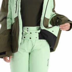 Rehall, Elly-R Ski-jas Dames Pastel Groen -XUEFENG EXTREME OUTFIT rehall elly r aa jas gevoerd dames pastel groen 22rehal138v2 BI 07