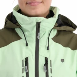 Rehall, Elly-R Ski-jas Dames Pastel Groen -XUEFENG EXTREME OUTFIT rehall elly r aa jas gevoerd dames pastel groen 22rehal138v2 BI 10