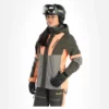 Rehall, Evy-R Ski-jas Dames Gunmetal Grijs -XUEFENG EXTREME OUTFIT rehall evy r aa jas gevoerd dames gunmetal grijs 22rehal139v4 BI 02