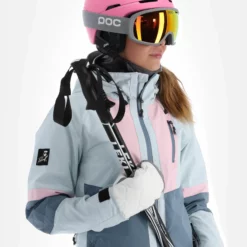 Rehall, Evy-R Ski-jas Dames Ice Blauw -XUEFENG EXTREME OUTFIT rehall evy r aa jas gevoerd dames ice blauw 22rehal139v2 BI 05