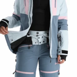 Rehall, Evy-R Ski-jas Dames Ice Blauw -XUEFENG EXTREME OUTFIT rehall evy r aa jas gevoerd dames ice blauw 22rehal139v2 BI 09