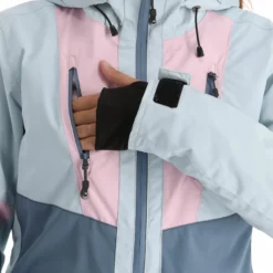 Rehall, Evy-R Ski-jas Dames Ice Blauw -XUEFENG EXTREME OUTFIT rehall evy r aa jas gevoerd dames ice blauw 22rehal139v2 BI 11